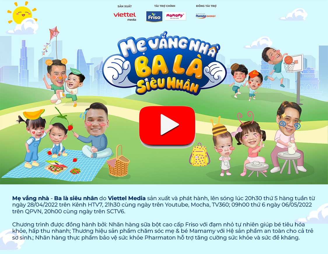 Mẹ vắng nhà bố là siêu nhân